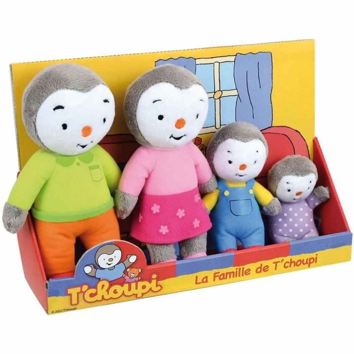 Plišasta igrača Jemini T´Choupi Family